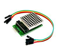 AZDelivery MAX7219 8x8 1 Module d'affichage à Del MCU à Matrice de Points 8x8 Compatible avec Arduino et Raspberry Pi y Compris Un eBook
