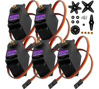 AZDelivery MG996R Micro Servomoteur Numérique avec Boîte de Vitesses en Métal pour Avion Hélicoptère Robot RC Compatible avec Arduino et Raspberry Pi incluant Un E-Book!