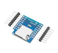 AZDelivery Micro D1 Mini Schield Module de lecteur 8 broches 3,3 V SPI Interface pilote Module de carte SD avec puce et régulateur de dropout intégré, compatible avec Arduino