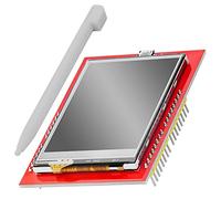 AZDelivery Module Bouclier d'Affichage Tactile LCD TFT 2.4 Pouces SPI TFT 240x320 ILI9341/XPT2046 5V Compatible avec Arduino incluant Un E-Book!