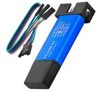 AZDelivery St-Link V2 Mini Débogueur et Programmateur pour STM8 et STM32 avec Boîtier en Aluminium Compatible avec Arduino incluant Un E-Book!