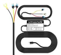 AZDome Alimentation continue Dashcam pour voiture Câble Hardwire Alimentation USB-C [3.5M 12v/24v]