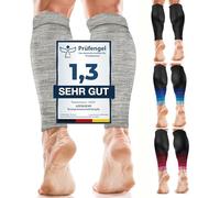 aZengear Manchons de Compression pour Les Mollets, Hommes et Femmes | Attelles de Tibia de Maintien du Mollet, Chaussettes et Bas de Contention pour la Course, Crampes (S/M)