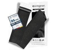 aZengear Patchs de réparation autocollants (lot de 2) Imperméables, réparer les doudounes, les trous de chaussures, les tentes, les tissus d'ameublement et les matelas pneumatiques (Noir, 6x20cm)
