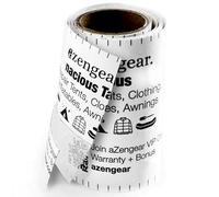 aZengear Ruban Tenace Transparent et Étanche, Kit de Réparation pour Doudounes, Tentes, Réparation de Déchirures sur du Cuir, Auvents, Sacs, Chaussures, Gonflables (Rouleau de 7,5x100 cm)