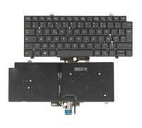 AZERTY Clavier d'ordinateur Portable Compatible avec Dell Latitude 5420 5421 5430 5431 5440 7420 7430 7520 7530 0H4DDJ Disposition française Rétro - éclairage
