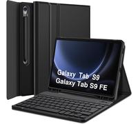 AZERTY French AZERTY Removable Wireless Bluetooth Keyboard Case Cover for Samsung Galaxy Tab S9 FE 10.9 Inch / Tab S9 11 Inch 2023 (SM-X510/SM-X516/SM-X710/SM-X716B/SM-X718U)