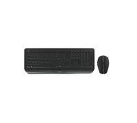 Ensemble clavier Azerty et souris sans fil Cherry Gentix Desktop Noir Noir A