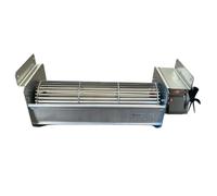 AzFire Ventilateur pour poêle à granulés TGO 80/1-270/35 - 82 W - 337 m3/h - 383 x 80 x 383 mm - Compatible EDILKAMIN Iris (3617039-3702078)