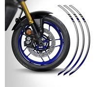 AZgraphishop Kit adhésifs pour 2 jantes compatible avec Yamaha MT-09 SP 2018-2022 CI-016(NWS)