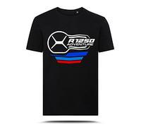 AZgraphishop T-shirt avec graphique R 1250 GS ADV Front Moto M Style TS-BM-009, Noir , XXL