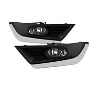 AZGSXBGA 1 paire de phares antibrouillard halogènes avant, feux de conduite avec Kit de câblage, compatibles avec CRV 2017 - 2019 HO2593141 HO2592141