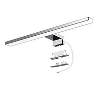 Azhien Lampe pour Miroir LED Salle de Bains 10W 820lm,400mm Blanc Neutre 4000K Lampe Miroir 230V IP44 3 en 1 Salle de Bain Lumiere 40cm