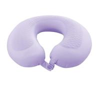 AZHKJKZH Coussin Avion Cou Oreiller De Voyage en Gel Rafraîchissant Oreiller De Voyage en Élasthanne Oreiller en Forme De U Oreiller d'avion Oreiller Portable(Purple)