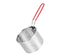 AZHKJKZH Panier À Friture Panier à friture en Acier Inoxydable avec Longue poignée Panier À Copeaux