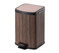 AZHKJKZH Poubelle Salon Poubelle Carrée Boîtes De Conserve À Pédale Avec Couvercle Poubelles Créatives Corbeille Papier Domestique Bac De Recyclage(N,27.2 * 26.5 * 31.5cm)