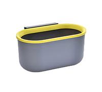 AZHKJKZH Poubelle Salon Poubelle suspendue Cuisine Cuisinière for comptoir ou sous évier, panier à déchets for armoire/chambre bureau Bac De Recyclage(Grey,S)