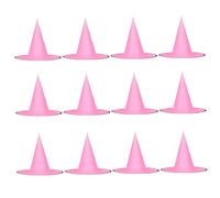 AZIDWERYQ 12pcs chapeaux de sorcières suspendus 13, 8x15 pouces chapeaux de sorcières flottants avec cordon nylon 108 pieds décor d'Halloween pour la maison chambre à coucher accessoires costume sus