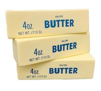 AZIDWERYQ 3 pièces Balle à Presser bâton de Beurre réaliste Jouets à Presser Doux Balle de Stress résiliente 5, 5 Longueur Jouets décompression en PU Jouet soulagement du Stress Rebond Lent Humide