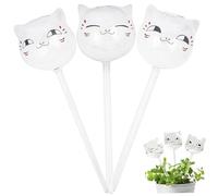 AZIDWERYQ 3pcs Plantes d'arrosage des Plantes, Mignon en Verre d'auto-Eau 'Auto-arrosage du jardinière pour intérieures, appareils de Plante Automatique 3x9 pour Les Vacances et Les appareils à Usage