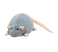 AZIDWERYQ Animal en Peluche de Souris, Animal en Peluche de Rat 27 Pouces en Rat géant Doux et réaliste, Oreiller en Souris pour lit, canapé et décoration Chambre