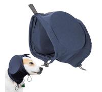 AZIDWERYQ Cache-Oreilles pour Chien - Protection Contre Le Bruit - Bandeau pour Casque d'écoute pour Chien - Cache-Oreilles antibruit pour Protection d'hiver avec Cordon de Serrage - L