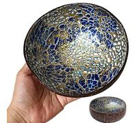 AZIDWERYQ Coconut Bowl exquis élégant plat de bonbons décoratifs pour bureau de bureau bol clé style moderne pour table d'entrée, fruits yogourt Fruits-snack à dessert à contester