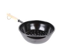 AZIDWERYQ Démarreur de cheminée avec poignée en Bois sûre, Outils de Barbecue, Panier démarreur Charbon Bois, Pot Portable Camping en Plein air, brasero, Pot feu Charbon