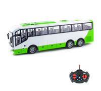 AZIDWERYQ Jouet de Bus, Bus Jouet, 12, 4 x 3, 2 x 4, 5 Pouces, électrique sans Fil, simulateur de Tourisme réaliste à l'échelle 1:30, télécommande Amusante pour garçons et Filles, sans Batterie, Vert