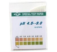 AZIDWERYQ Kit d'analyse de Sol, 100 pièces, Gamme 4, 5-9, Papier testeur Facile à Utiliser, Eau et Test pour pelouse, Jardin, Cour, Maison