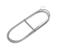 AZIDWERYQ Kit de Nettoyage de vessie d'hydratation, kit Nettoyage vessie d'eau en Acier Inoxydable 39, 4 Pouces avec Brosse, Brosse tuyaux Flexible pour Nettoyeur tuyaux réservo