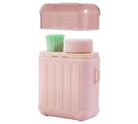 AZIDWERYQ Kit de Nettoyage des Trous d'oreille avec 240 Fils nettoyants jetables pour Piercing et 15 ML de Solution Nettoyage au Parfum Rose pour Femmes et Hommes