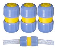 AZIDWERYQ Kit de réparation de Tuyau d'arrosage 3 pièces, Kit réparation Tuyau 1/2, étanche et résistant à la Pression, Facile à Utiliser pour la Maison et l'extérieur, Fournitures Jardin