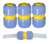 AZIDWERYQ Kit de réparation de Tuyau d'arrosage 3 pièces Kit réparation Tuyau 1/2 étanche et résistant à la Pression Facile à Utiliser pour Les Fournitures Jardin extérieur la ma