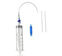 AZIDWERYQ Kit d'outils de scellage de pneus vélo, injecteur Cyclisme, Outil d'injecteur Retrait Capuchon Valve Tubeless, seringue Cyclisme 60ml