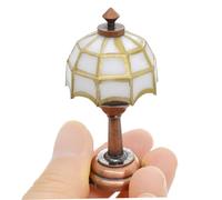 AZIDWERYQ Lumières de Maison de poupée 1:12 Lampe Miniature à Piles éclairage Maison poupée décorative LED Mini Lampe Meubles lumière Fonctionnelle Mini Accessoires