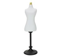 AZIDWERYQ Mannequin de Forme Vestimentaire, Mannequin Miniature en résine 3x1, vêtements de poupée 1/12, Mini Robe, Accessoires Maison poupée pour poupées, Garde-Robe, vêtements, Jouets minia