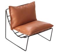 AZIDWERYQ Meubles de poupée à l'échelle 1/6, canapé de Maison poupée en Cuir Vintage avec Dossier, canapé Paresseux, Chaise Maison pour Accessoires Meubles, Chaise MARR