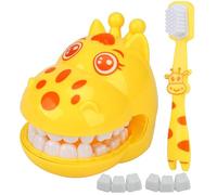 AZIDWERYQ Modèle de Dents pour enseigner aux Enfants, Dessin animé Démonstration de la démonstration Modèle Dents avec Brosse à, hygiène Culture