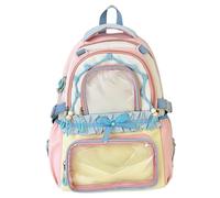 AZIDWERYQ Sac à dos Kawaii, sac à dos décoratif volants pour enfants avec fenêtre d'affichage transparente pour les femmes qui voyagent ou qui travaillent