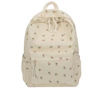 AZIDWERYQ Sacs d'école pour filles imprimé floral décontracté été minimaliste sac à dos esthétique fermeture éclair multi-poches capacité sac à dos floral