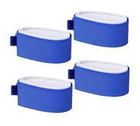 AZIDWERYQ STOCKES DE FONCTIONNEMENTS DE Ski 4PCS, Attaches Sangle Ski légères, Sangles réglables pour Le Transport, Enveloppement des Liens Stockage d'équipement, Accessoires pour Les collègues la