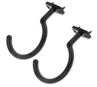 AZIDWERYQ Support de bâton de piscine 2 pcs, accessoires repère piscine trépied robuste avec 2 vis, pont et crochets rack à billes, porte-table suspendue pour les accessoires table