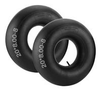 AZIEMARS Lot de 2 20x8.00-8 chambres à air de 19 x 7-8,19 x 7.00-8, 20 x 7-8 Pour ATV, quad 4 roues, Go Kart Baja Warrior, mini vélo, tracteur, souffleuse à neige, chariot de golf, remorque de jardin