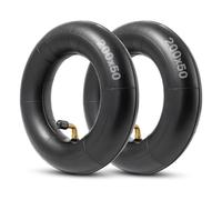 AZIEMARS Lot de 2 chambres à air 200 x 50 pour scooter électrique compatibles avec Razor E100, E150, E200, Power Core E100, Dune Buggy, ePunk, Crazy Cart, PowerRider 360, eSpark