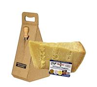 Azienda Agricola BONAT - Parmigiano Reggiano 14/16 Mois 1Kg + Coffret avec Couteau à Fromage