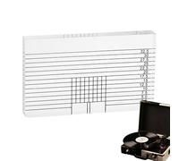 Azimuth Gauge - Règle de Configuration de la Plate-Forme de précision, Outil d'alignement en en Acrylique | Bloc de Mesure de l'angle pour Les Joueurs Record, positionnement des cartouc