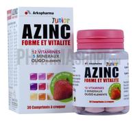 Azinc Forme Et Vitalité Junior Goût Fraise Arkopharma
