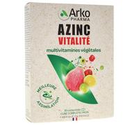 Arkopharma Complément alimentaire Azinc Végétal Vitalité 30 comprimés