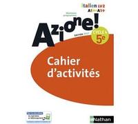Azione ! 5ème Cahier d'activités 2017 Marie-Thérèse Medjadji (Auteur), Marie-Claude Ipert (Auteur), Christine Nicelli (Auteur), Simona Spiga-Gicquel (Auteur)